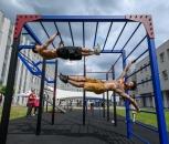 Křest workout hřiště a děkanská výzva